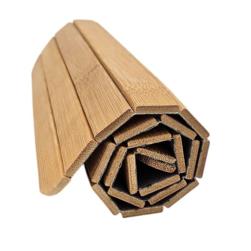 Armlehnen Sofatablett flexibel Bambustablett Bambus Natur anthrazit Armlehnen Schoner